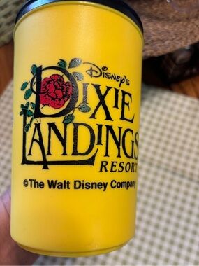 Disney Yellow Dixie Landings Resort Travel Tumbler